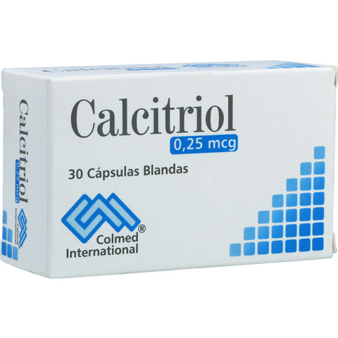 Calcitriol 0.25 MCG 30 Capsulas Procaps
