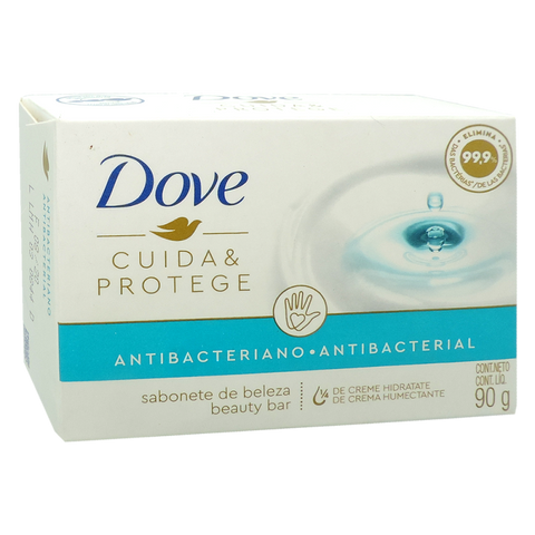 Jabón Dove Cuida y Protege Antibacterial x 90 g