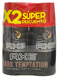 2 Desodorantes Axe Body Spray Dark Temptation x 150 ml c/u