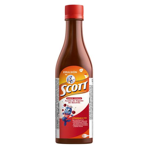 Emulsión Scott Cereza x 360 ML