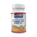 Vitamin D3 2000 IU x 100 Capsulas Blandas